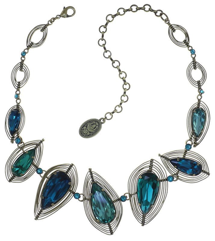 image pour Collier Amazonia Bleu / Vert  