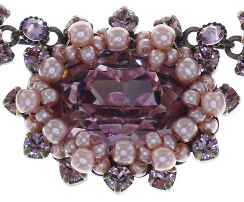 image for Necklace Kaleidoscope Illusion Beige  size L,S