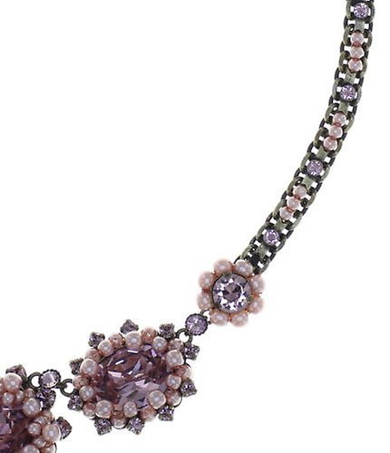 image for Necklace Kaleidoscope Illusion Beige  size L,S