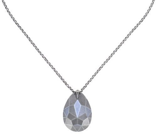 image pour Collier pendant (long) Tears of Joy Lila crystal heliotrope size L