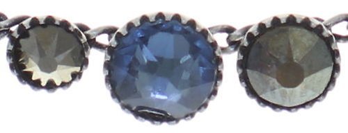 image pour Collier Water Cascade Bleu / Marron  