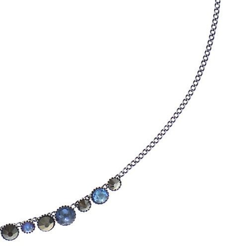 image pour Collier Water Cascade Bleu / Marron  