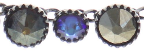 image pour Collier Water Cascade Bleu / Marron  