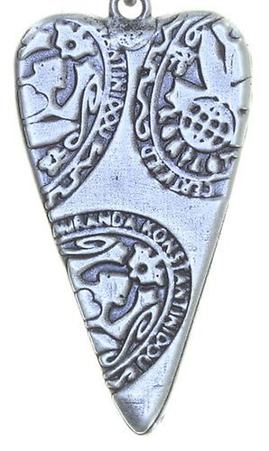 Bild für Ohrstecker baumelnd Snow White Rot  Größe M