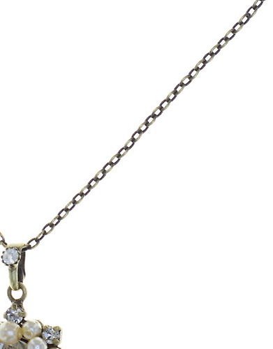 Kép Necklace pendant Kaleidoscope Illusion White  size S