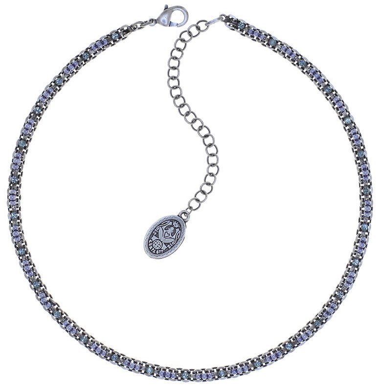 image pour Collier Kaleidoscope Illusion Gris  