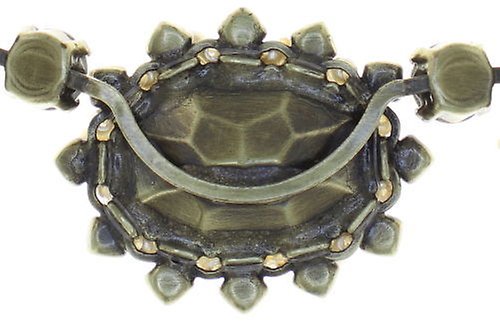 image for Necklace Collier Kaleidoscope Illusion White  size L