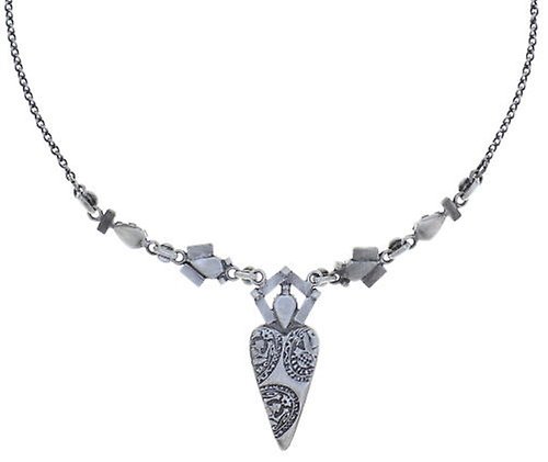 image for Necklace Snow White White  size M