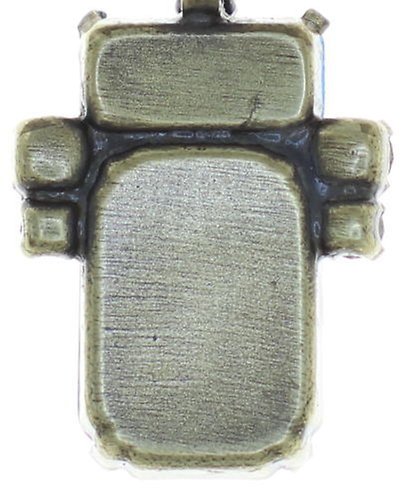 image for Necklace Pendant Empire States Incas Blue / Green  