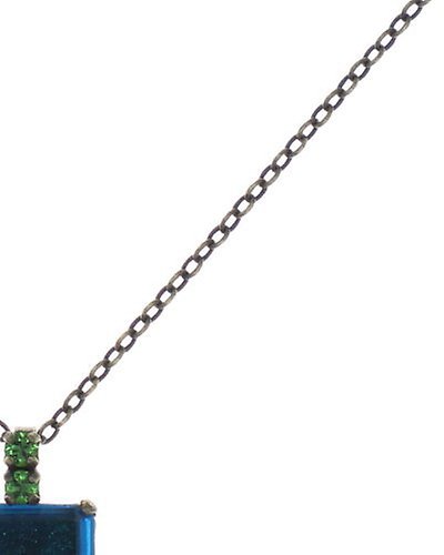 image pour Collier pendant Empire States Incas Bleu / Vert  