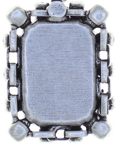 image for Necklace pendant Empire States Incas White  