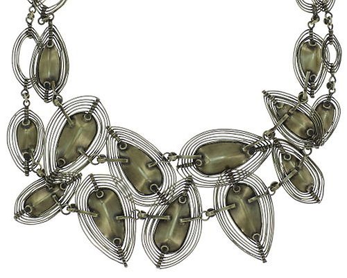 Bild für Halskette Collier Amazonia Blau / Grün  