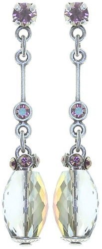 image pour Clou d'oreille pendant Daily Desire Gris / Lila  