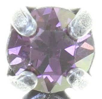 image for Earring Stud Dangling Daily Desire Grey / Lila  