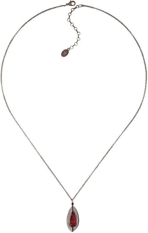 image for Necklace Pendant (Long) Amazonia Red  size M