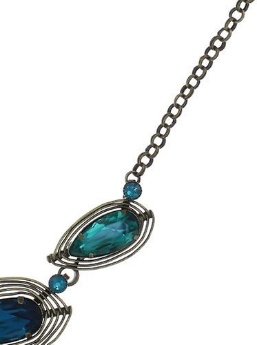 image pour Collier Amazonia Bleu / Vert  