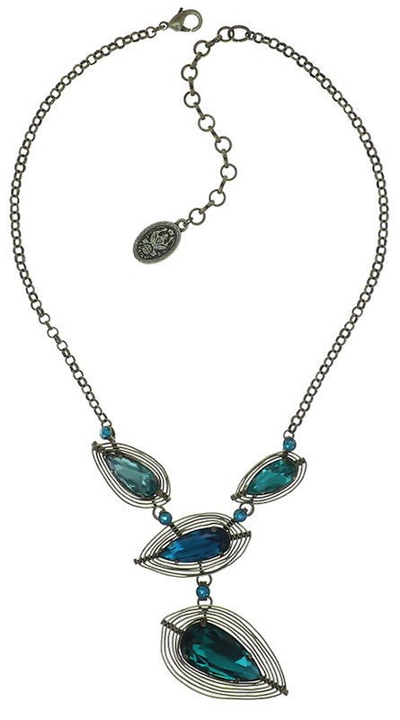 image for Necklace Amazonia Blue / Green  