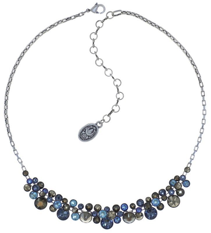image for Necklace Water Cascade Blue / Brown  