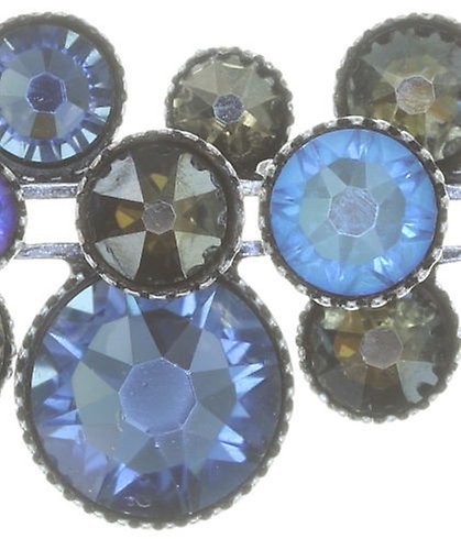 image pour Collier Water Cascade Bleu / Marron  