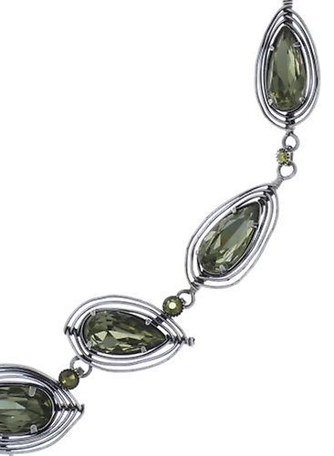 Bild für Choker Collier Amazonia Grün  