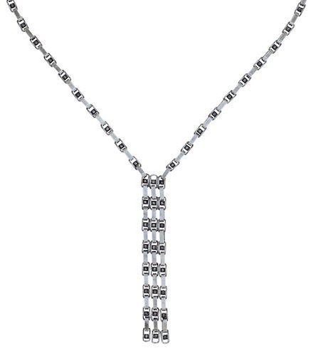 image for Necklace Pendant Industrial White crystal 