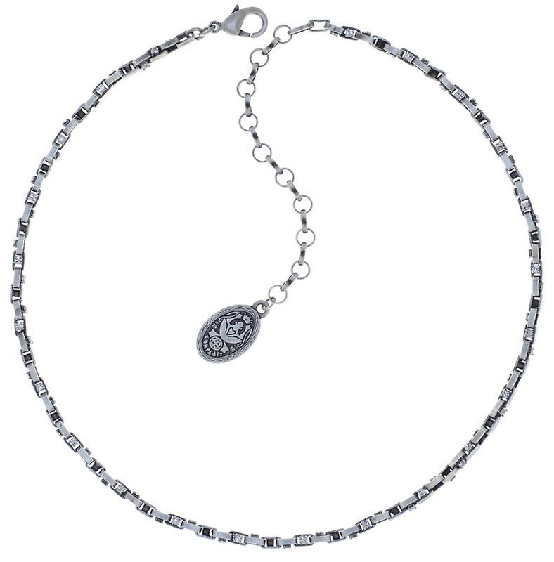 image pour Collier Industrial Blanc crystal 