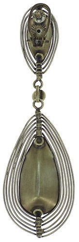 image pour Clou d'oreille Clip pendant Amazonia Beige  size L,S