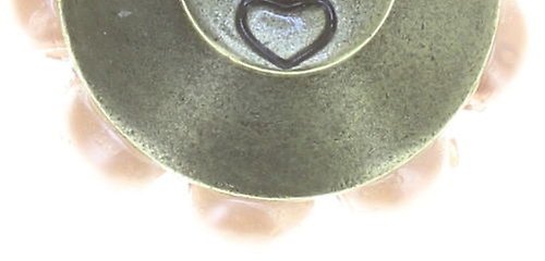 image for Earring Stud Kaleidoscope Illusion Beige  SS 29