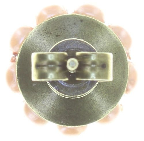 image pour Clou d'oreille Kaleidoscope Illusion Beige  SS 29