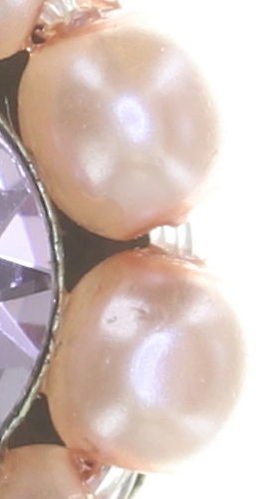 image for Earring Stud Kaleidoscope Illusion Beige  SS 29