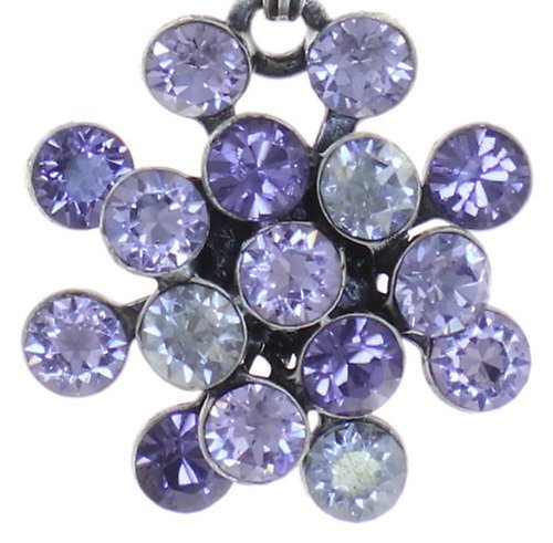 image for Necklace pendant Magic Fireball Lila  mini