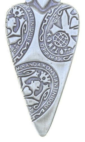 Bild für Ohrstecker baumelnd Snow White Rot  Größe L