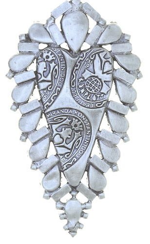 image pour Boucle d'oreille Clip pendante Snow White Rouge  size L