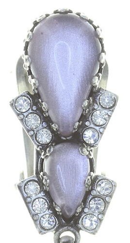 image pour Boucle d'oreille Clip pendante Snow White Rouge  size L