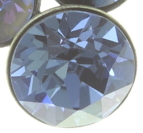 image for Earring stud Petit Glamour Dark Blue  