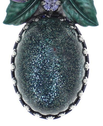 image pour Collier pendant They Call Me The Wild Rose Bleu / Lila  