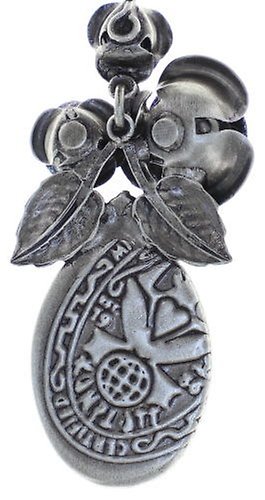 image pour Collier pendant They Call Me The Wild Rose Bleu / Lila  