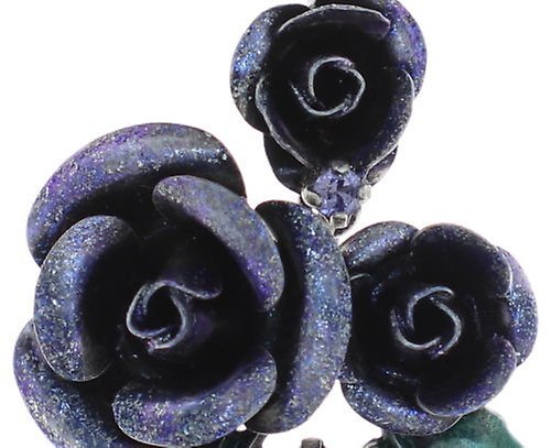 image pour Collier pendant They Call Me The Wild Rose Bleu / Lila  