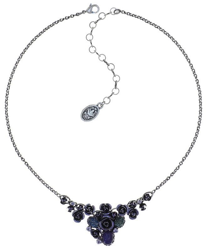 image pour Collier They Call Me The Wild Rose Bleu / Lila  