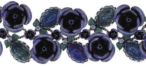 image for Bracelet They Call Me The Wild Rose Blue / Lila  