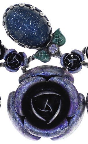 image pour Collier Collier They Call Me The Wild Rose Bleu / Lila  