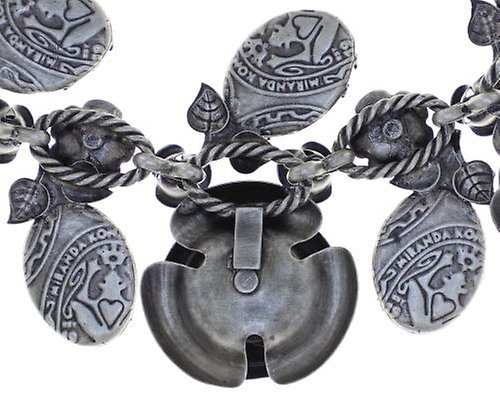 Bild für Halskette Collier They Call Me The Wild Rose Blau / Lila  