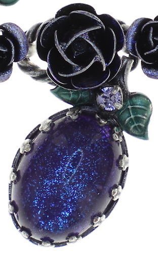 image pour Collier Collier They Call Me The Wild Rose Bleu / Lila  