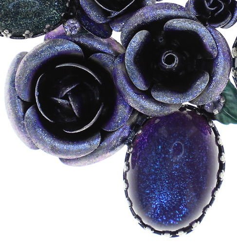 image pour Collier They Call Me The Wild Rose Bleu / Lila  