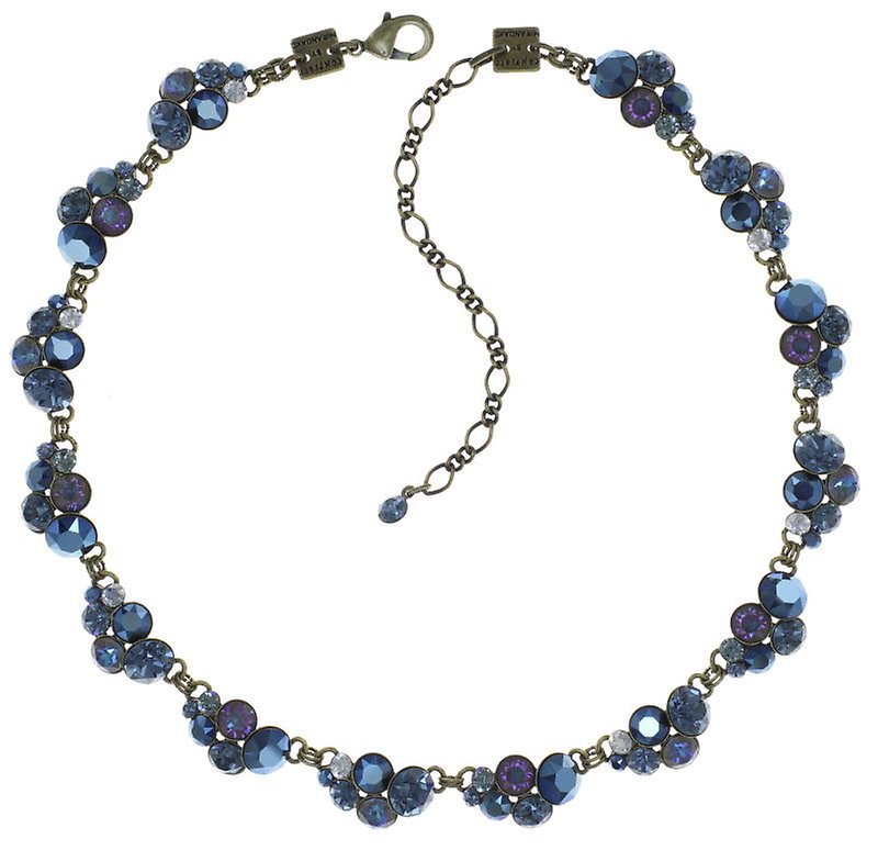 Bild für Halskette Collier Petit Glamour Dunkelblau  