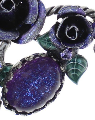 image for Necklace They Call Me The Wild Rose Blue / Lila  