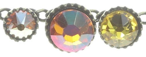 image for Necklace Water Cascade Brown / Orange  