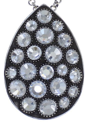 Bild für Halskette mit Anhänger Tears of Joy crystal pure Kristall Größe L