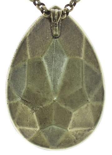 image for Necklace Pendant Tears of Joy Brown crystal cappucci size L