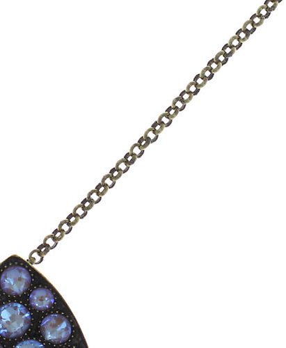 image pour Collier pendant Tears of Joy Marron crystal cappucci size L